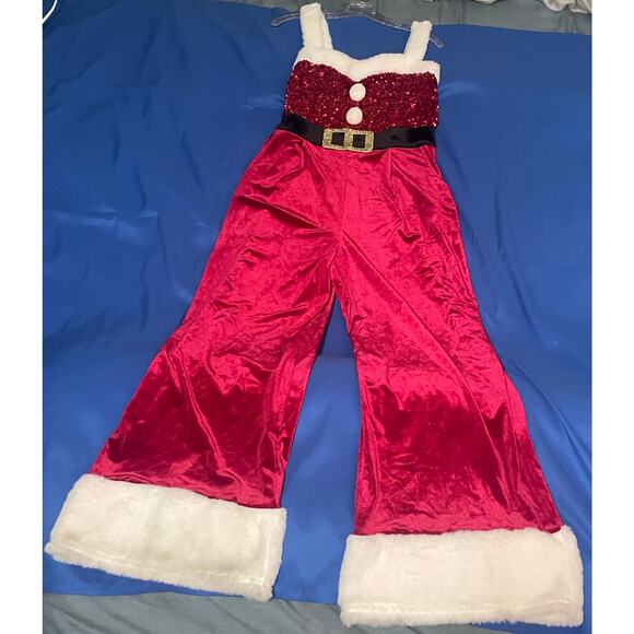 Women’s Size Large Cute & Sexy Christmas Jumpsuit Romper - Picture 1 of 4